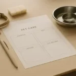How to Create a Pet Care Planner That Actually Works for Your Routine